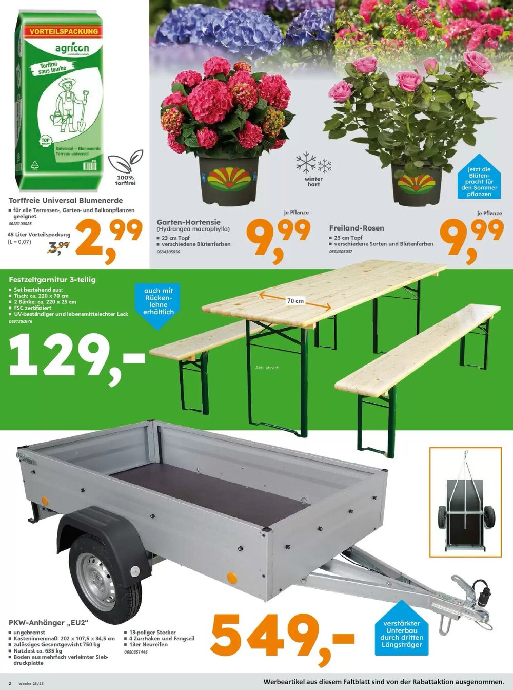 Globus Baumarkt Prospekt (ab 16.06.2025) zum Blättern - Seite 2