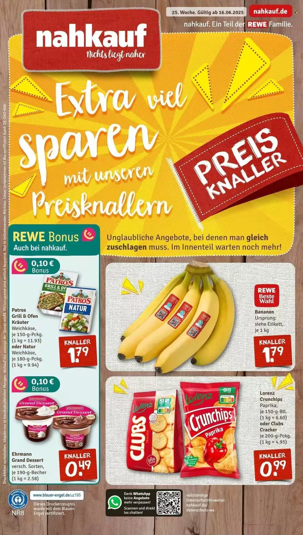 nahkauf Prospekt (ab 16.06.2025) zum Blättern - Seite 1