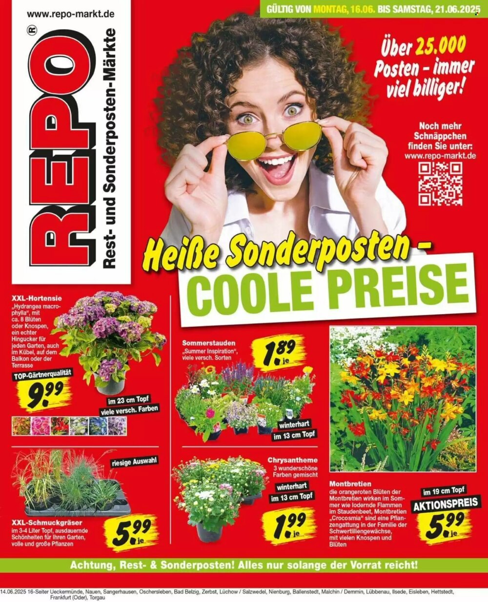 Repo Markt Prospekt (ab 16.06.2025) zum Blättern - Seite 1