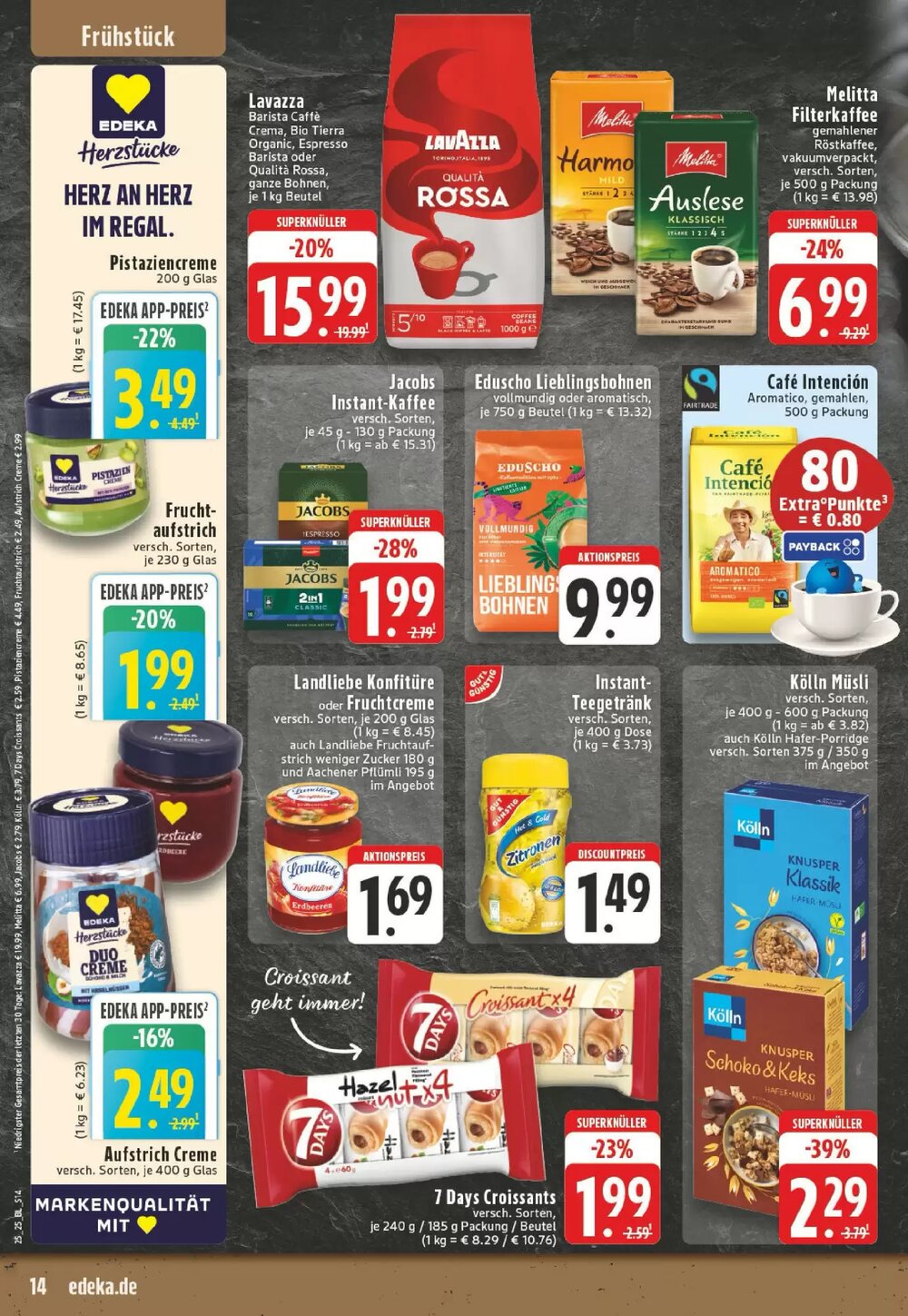 Edeka Prospekt (ab 16.06.2025) zum Blättern - Seite 14