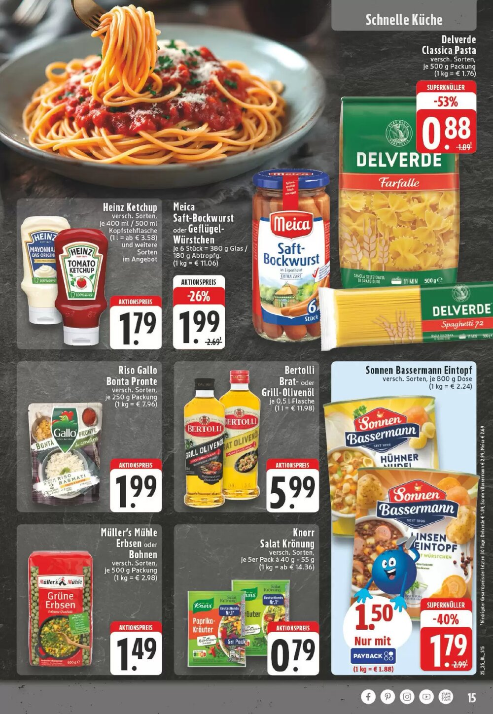 Edeka Prospekt (ab 16.06.2025) zum Blättern - Seite 15