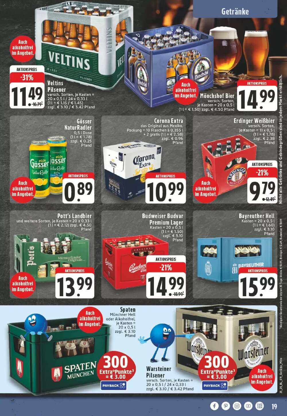 Edeka Prospekt (ab 16.06.2025) zum Blättern - Seite 19