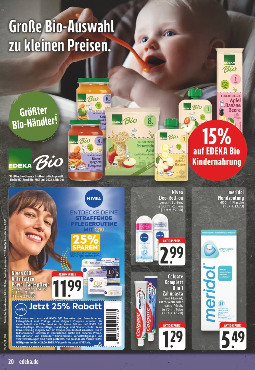 Edeka Prospekt (ab 16.06.2025) zum Blättern - Seite 20