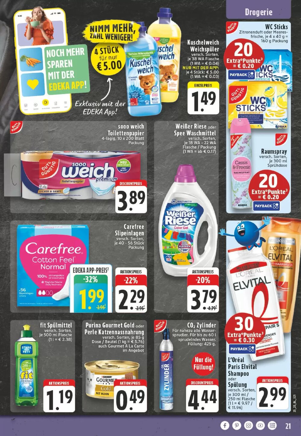 Edeka Prospekt (ab 16.06.2025) zum Blättern - Seite 21