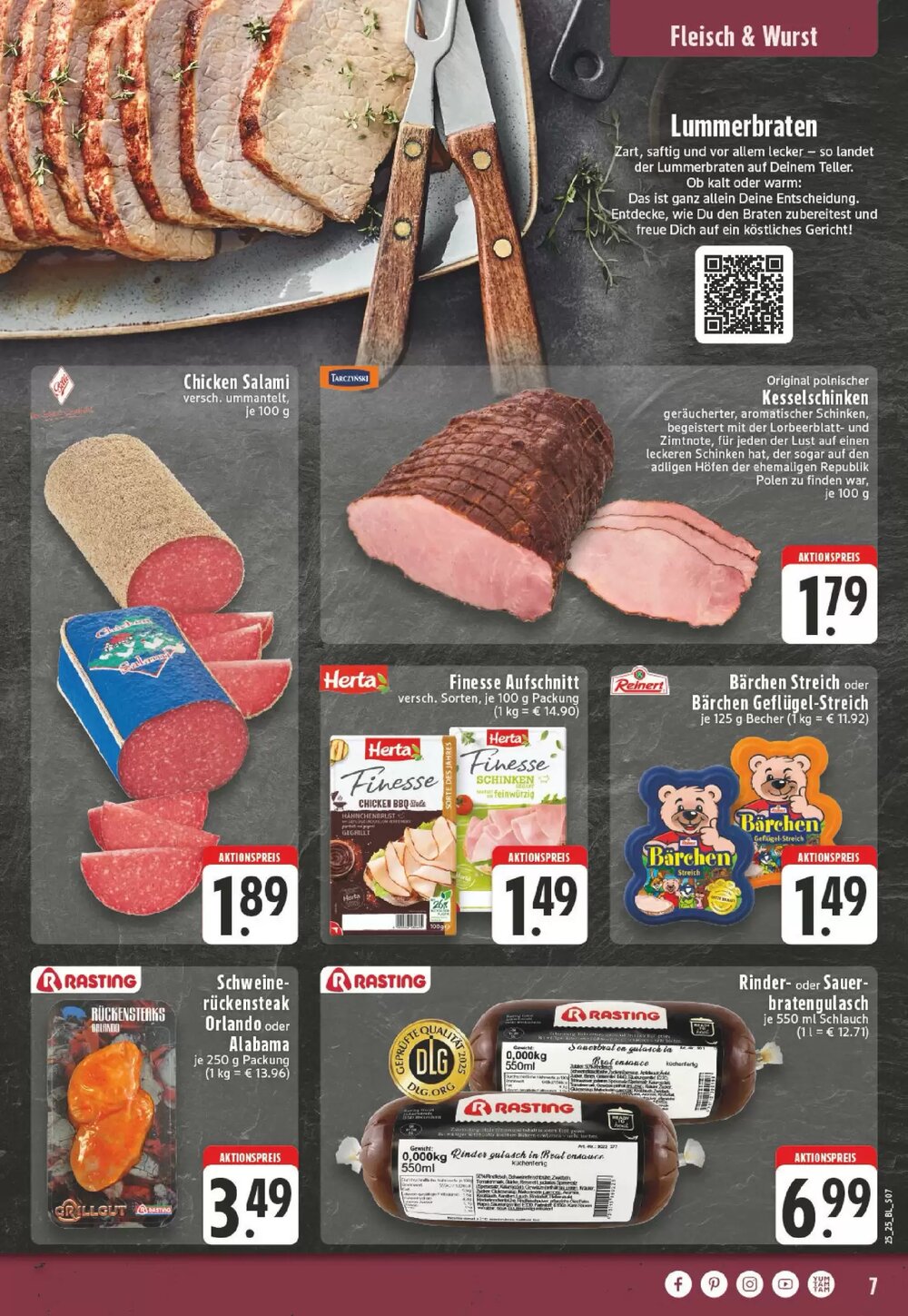 Edeka Prospekt (ab 16.06.2025) zum Blättern - Seite 7