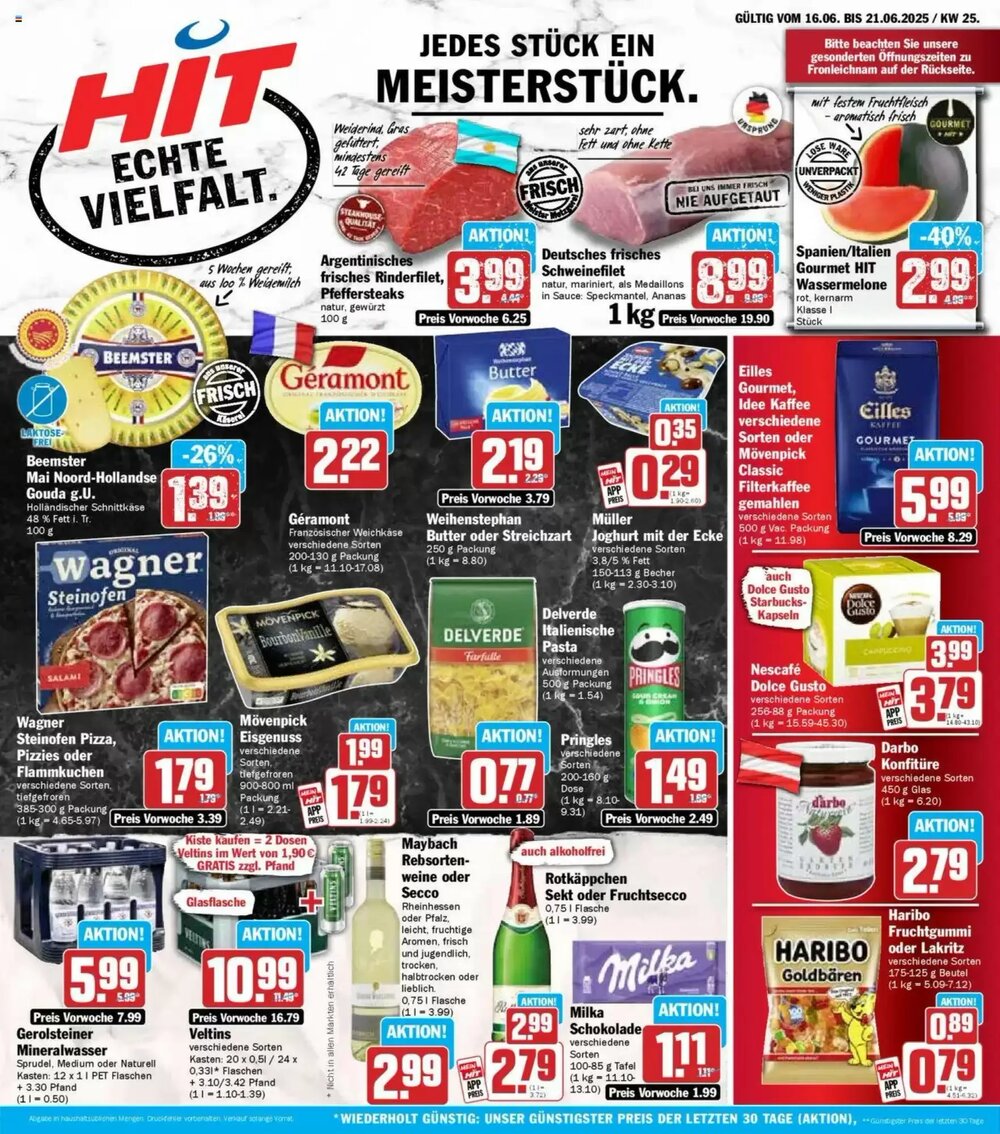 Hit Prospekt (ab 16.06.2025) zum Blättern - Seite 1