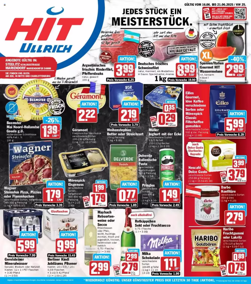 HIT Ullrich Prospekt (ab 16.06.2025) zum Blättern - Seite 1