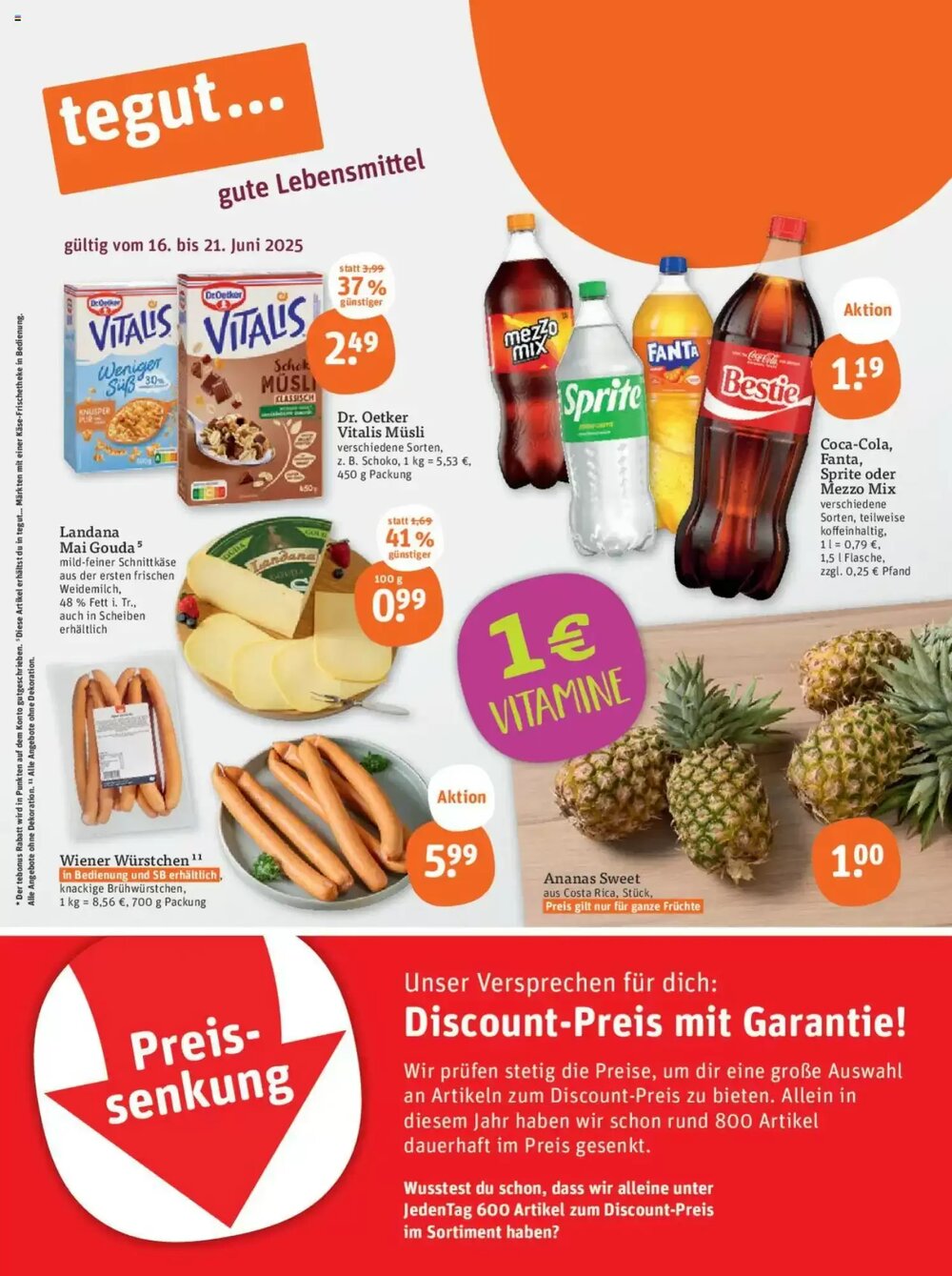 tegut Prospekt (ab 16.06.2025) zum Blättern - Seite 3