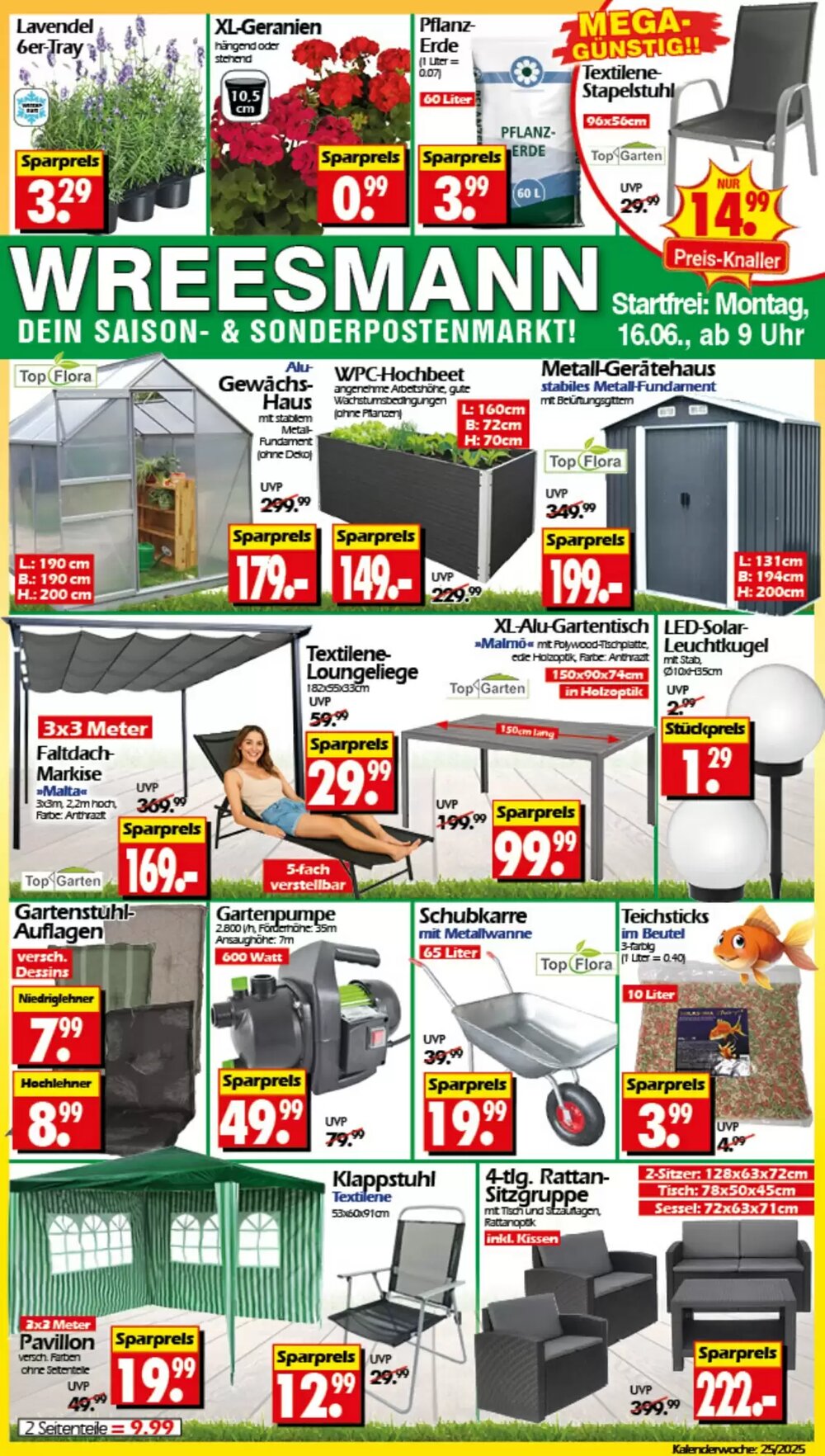 Wreesmann Prospekt (ab 16.06.2025) zum Blättern - Seite 1