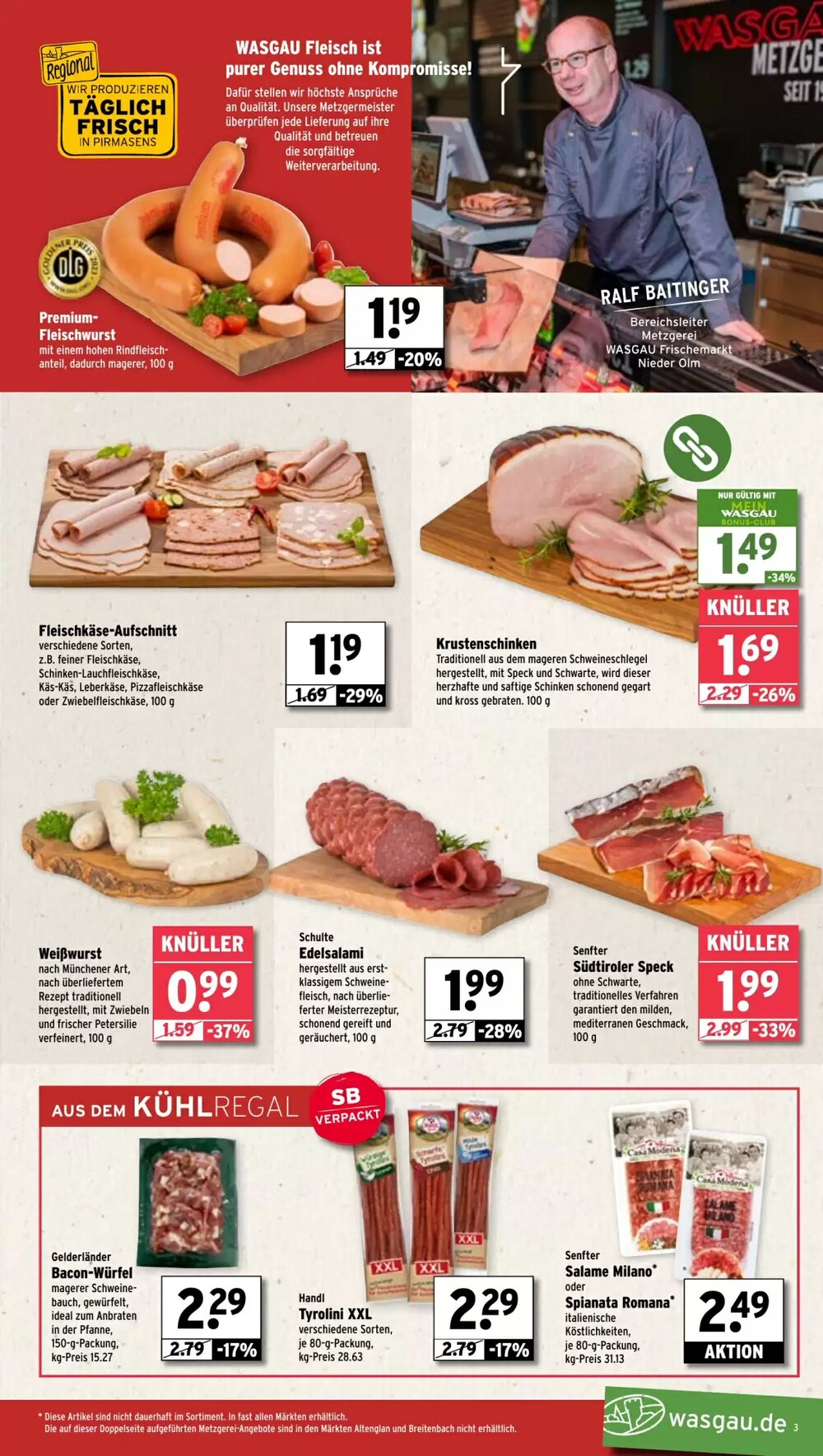 Wasgau Prospekt (ab 16.06.2025) zum Blättern - Seite 3