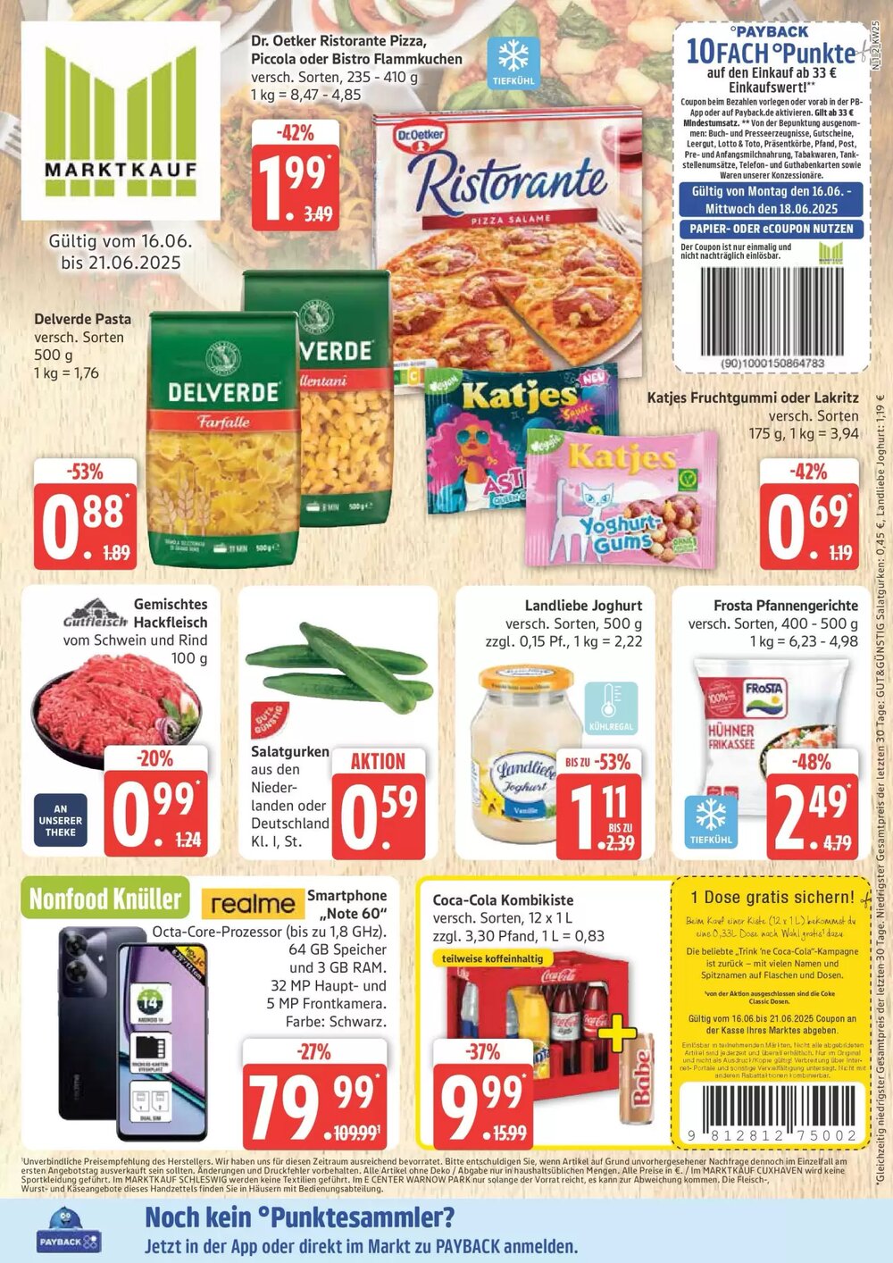 Marktkauf Prospekt (ab 16.06.2025) zum Blättern - Seite 1