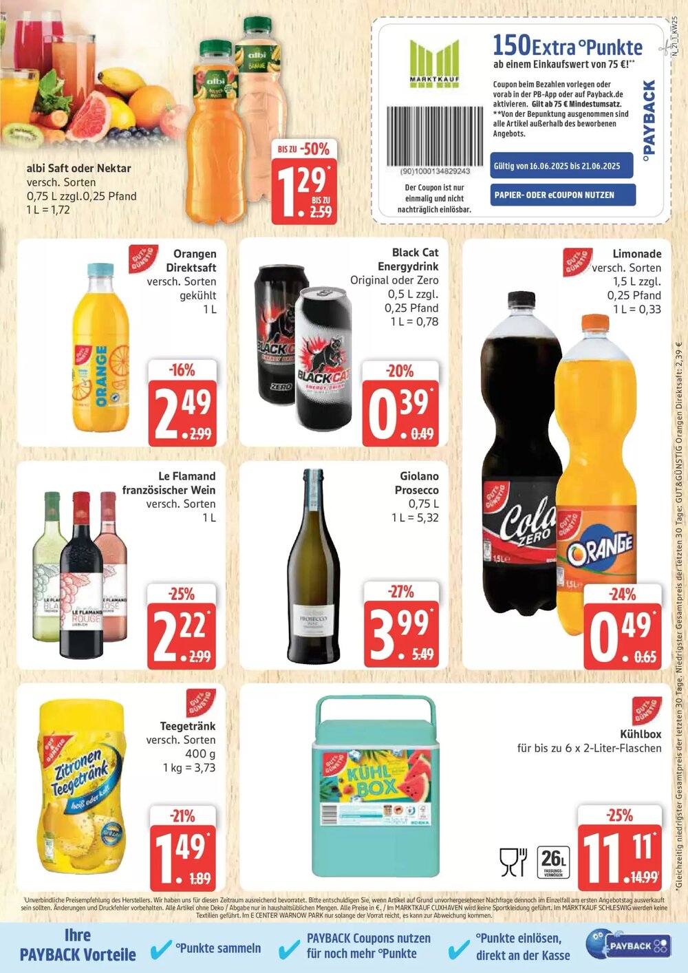 Marktkauf Prospekt (ab 16.06.2025) zum Blättern - Seite 21