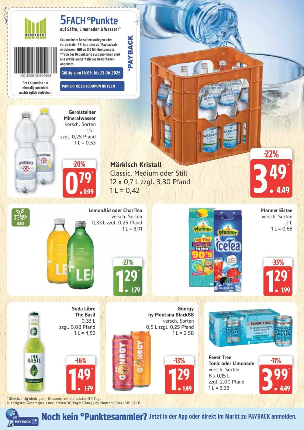 Marktkauf Prospekt (ab 16.06.2025) zum Blättern - Seite 22