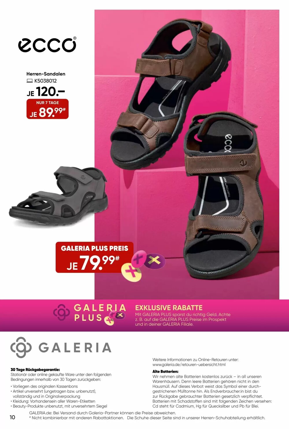 Galeria Prospekt (ab 16.06.2025) zum Blättern - Seite 10