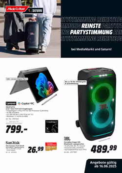 MediaMarkt Prospekt (ab 16.06.2025) zum Blättern