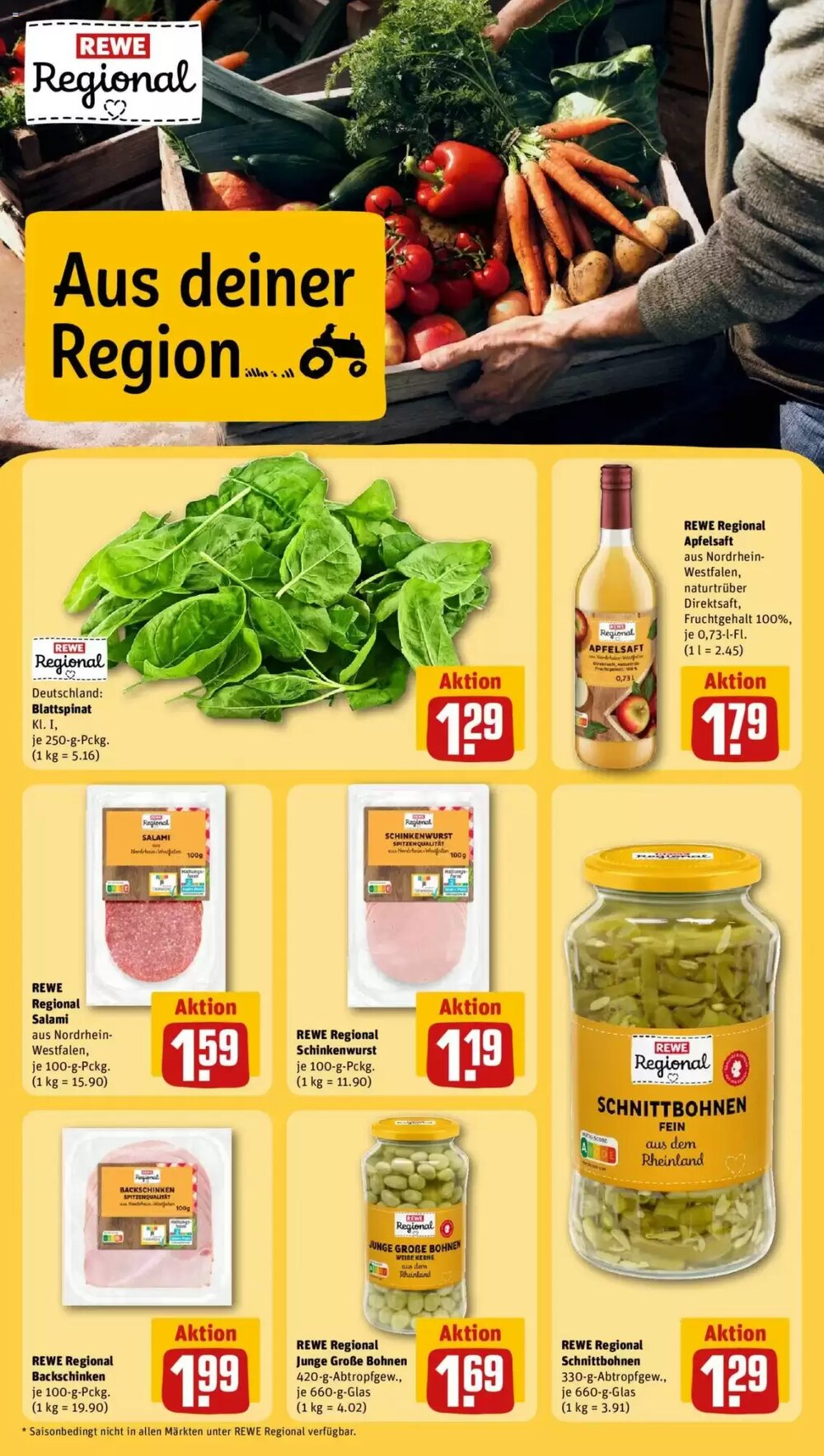 REWE Kaufpark Prospekt (ab 16.06.2025) zum Blättern - Seite 13