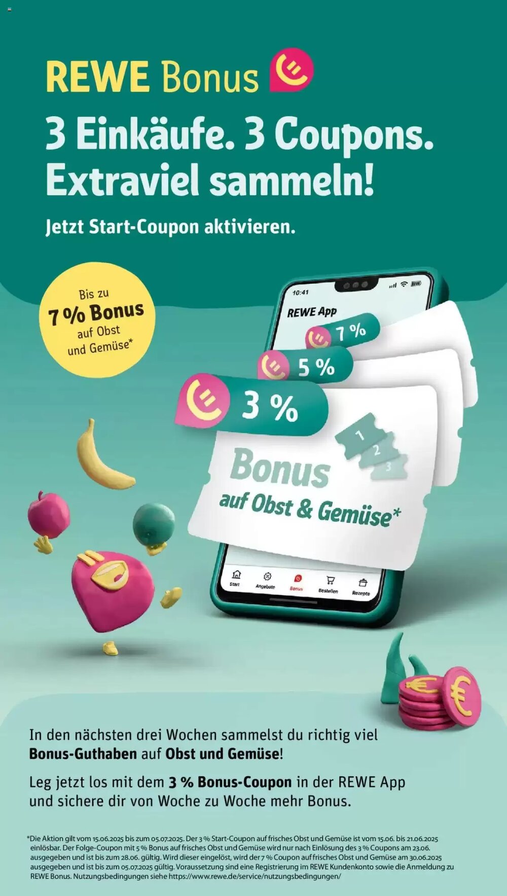 REWE Kaufpark Prospekt (ab 16.06.2025) zum Blättern - Seite 3