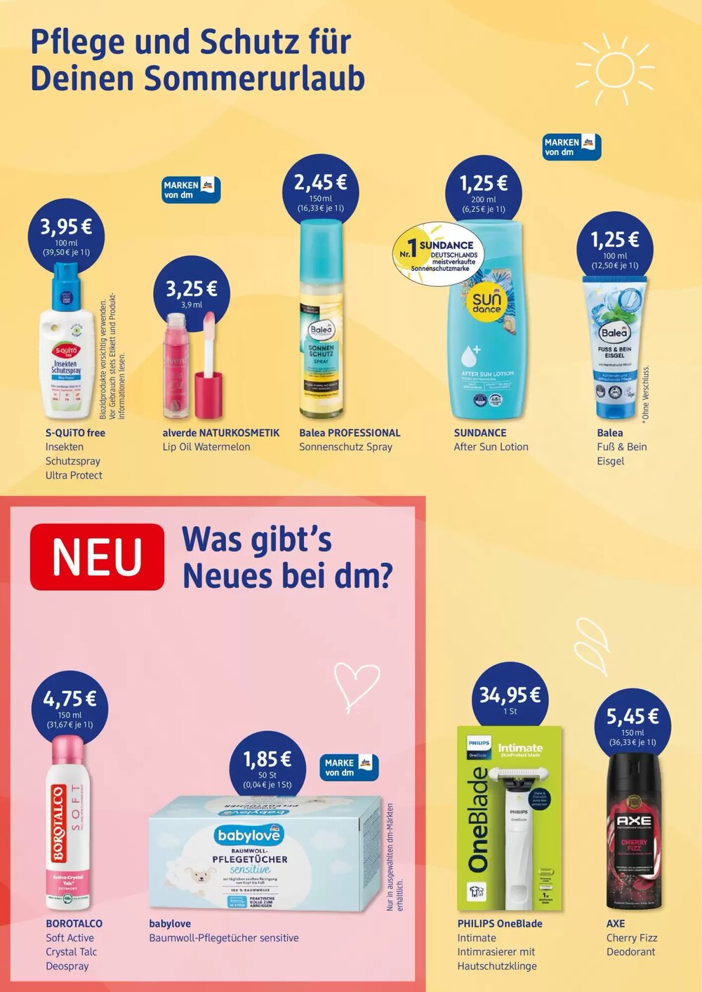 dm drogerie Prospekt (ab 17.06.2025) zum Blättern - Seite 3