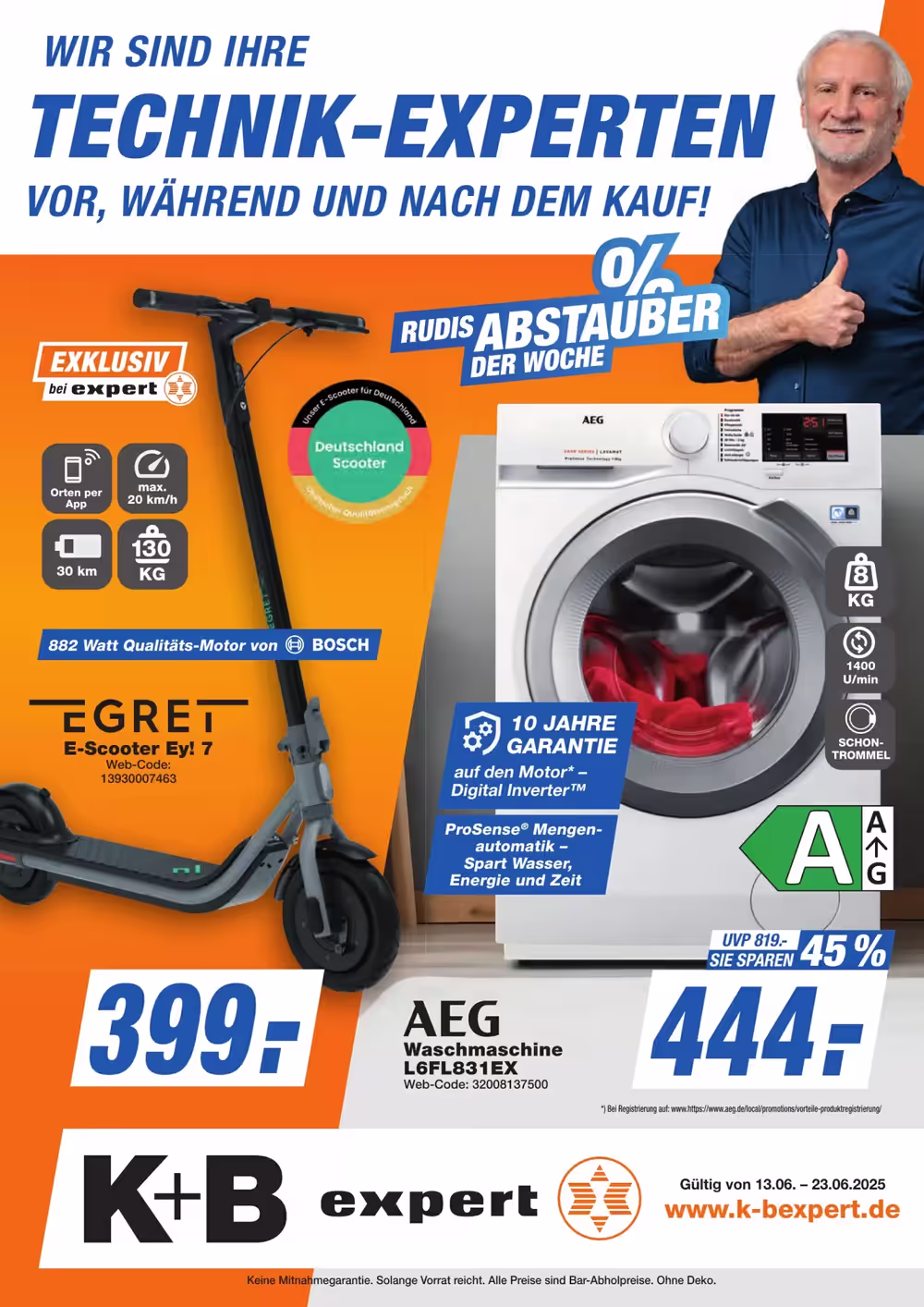 K+B Expert Prospekt (ab 18.06.2025) zum Blättern - Seite 1