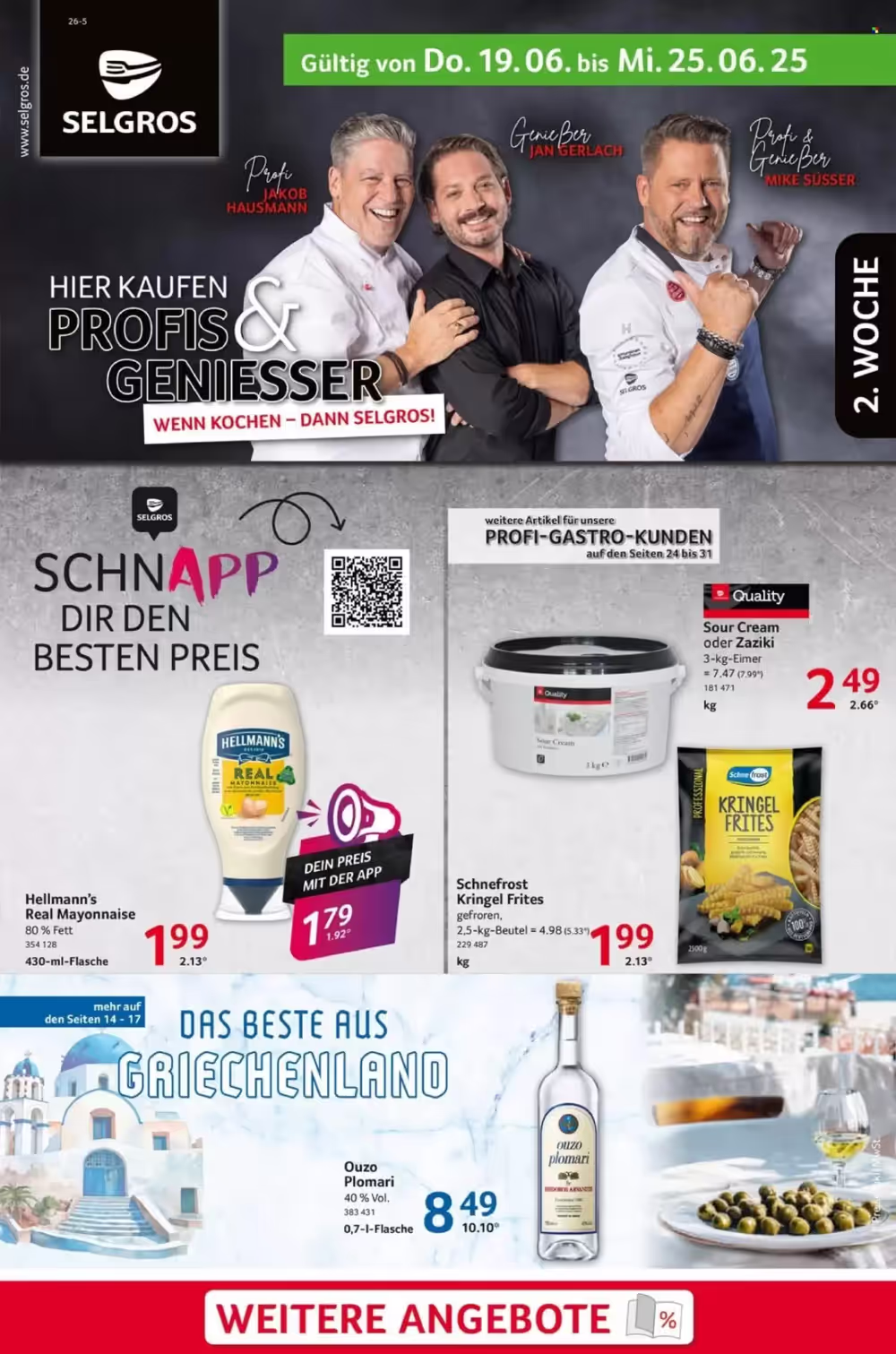 Selgros Prospekt (ab 19.06.2025) zum Blättern - Seite 1