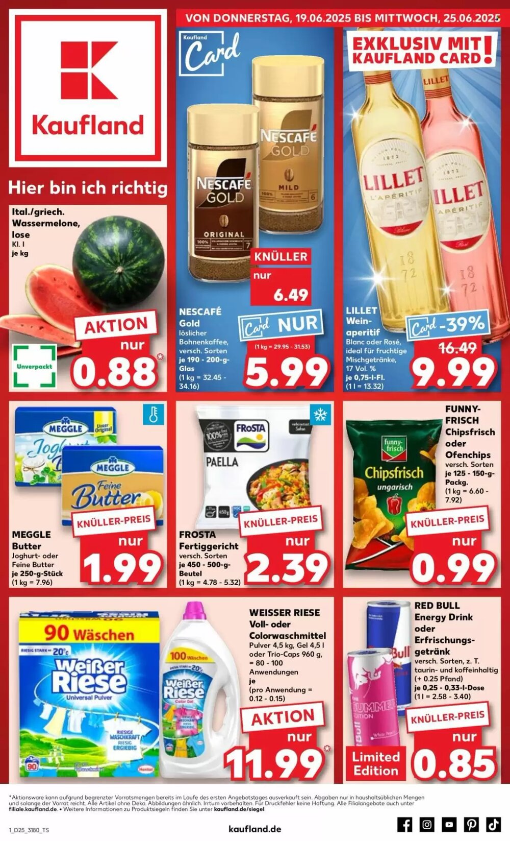 Kaufland Prospekt (ab 19.06.2025) zum Blättern - Seite 1