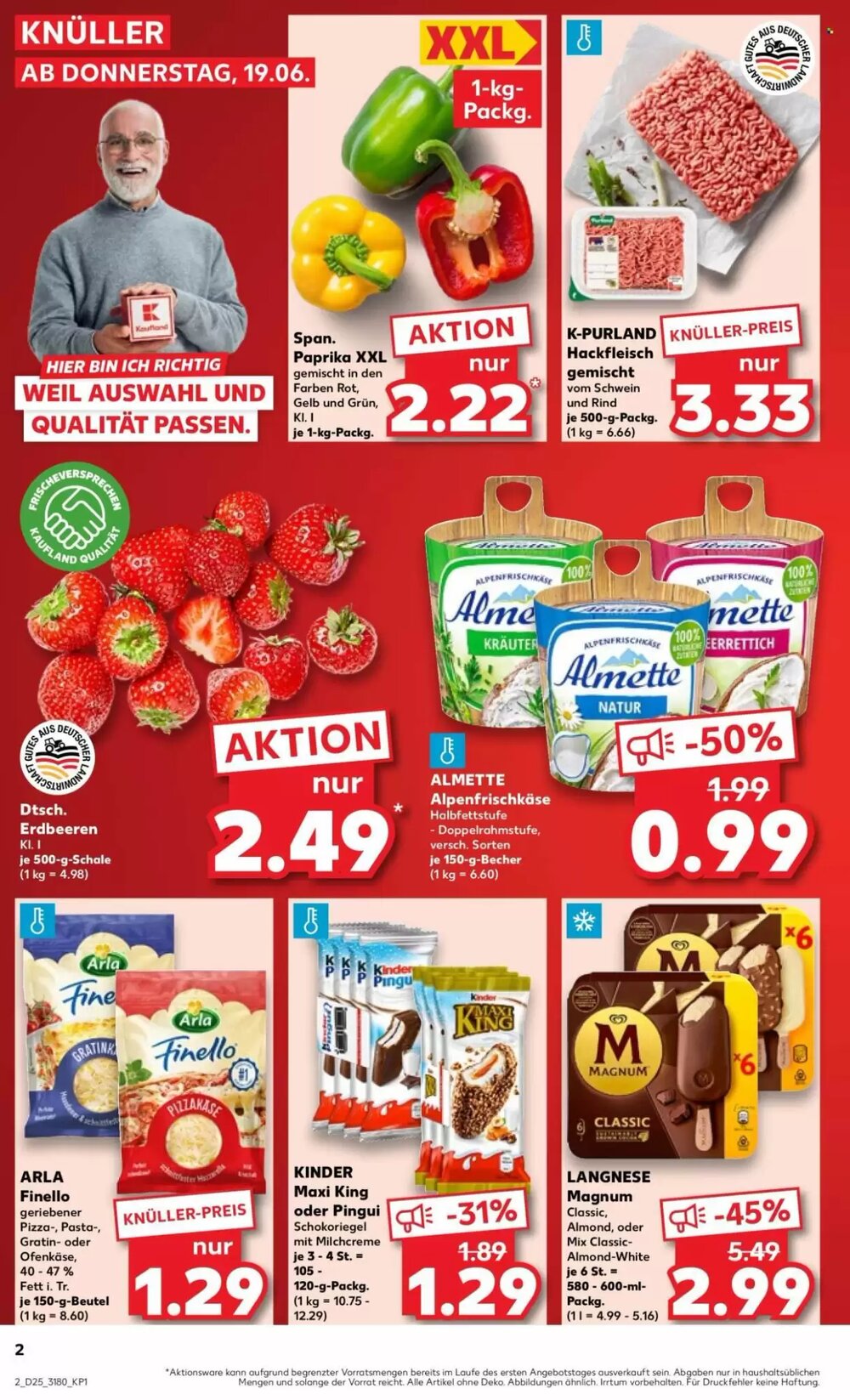 Kaufland Prospekt (ab 19.06.2025) zum Blättern - Seite 2