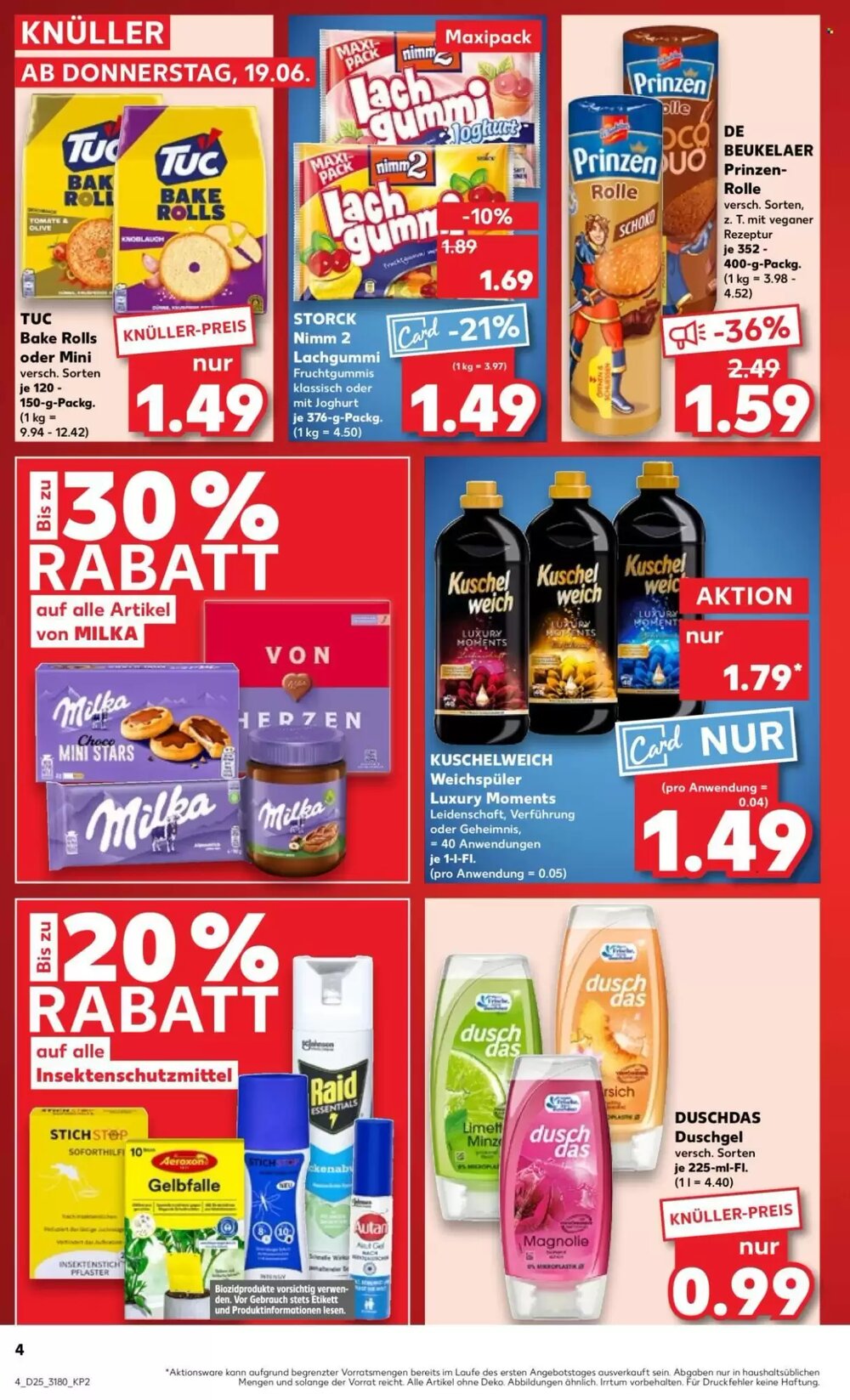 Kaufland Prospekt (ab 19.06.2025) zum Blättern - Seite 4