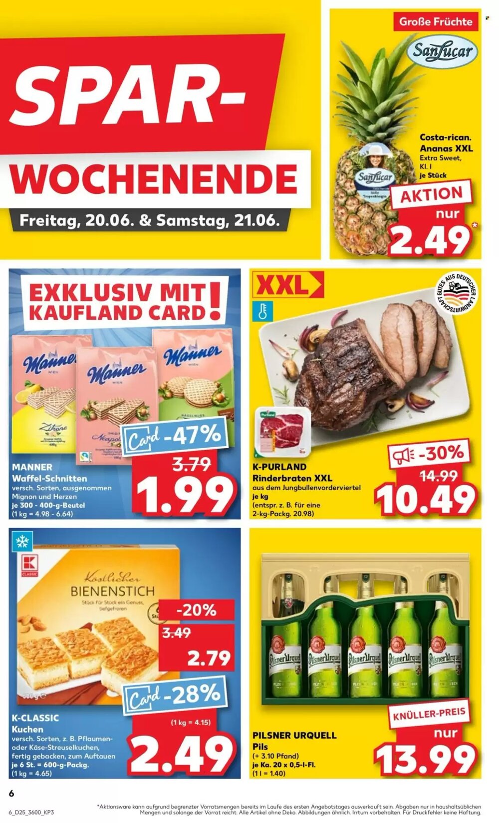 Kaufland Prospekt (ab 19.06.2025) zum Blättern - Seite 6
