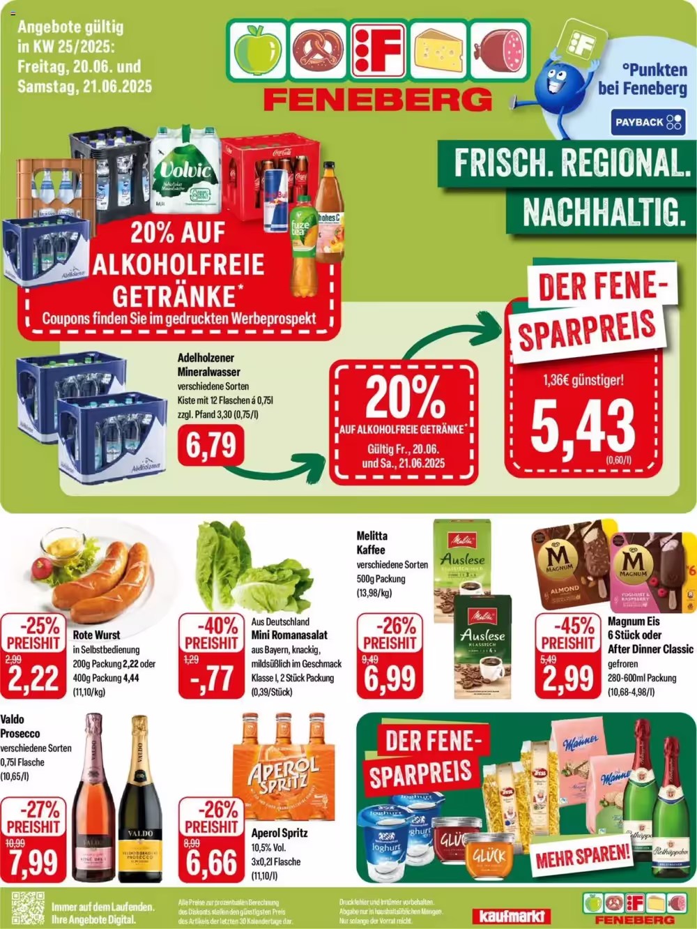 Feneberg Prospekt (ab 20.06.2025) zum Blättern - Seite 1