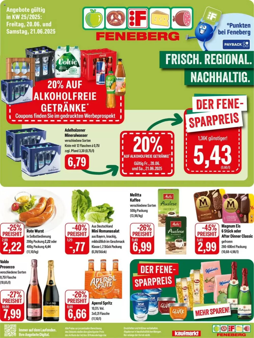 Feneberg Prospekt (ab 20.06.2025) zum Blättern - Seite 1