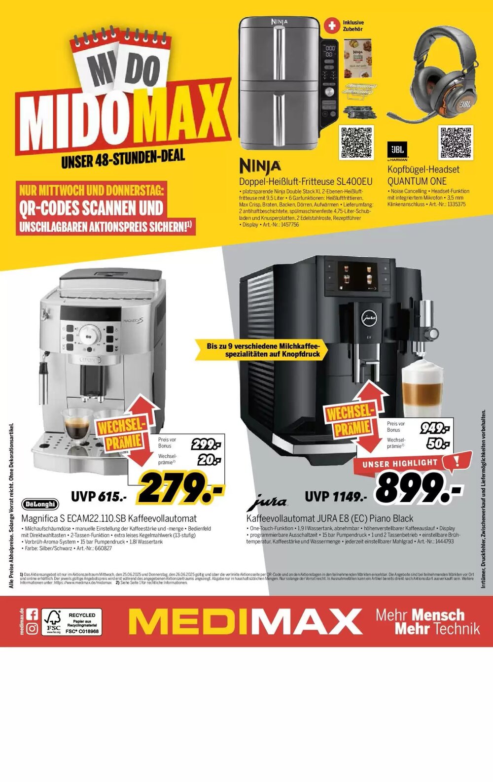 MEDIMAX Prospekt (ab 20.06.2025) zum Blättern - Seite 8