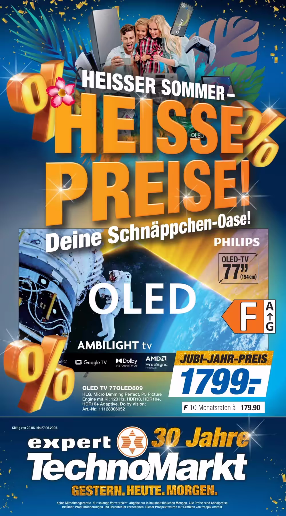 Expert Technomarkt Prospekt (ab 20.06.2025) zum Blättern - Seite 1