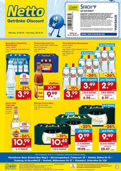 Netto Getränke Discount Prospekt (ab 22.06.2025) zum Blättern