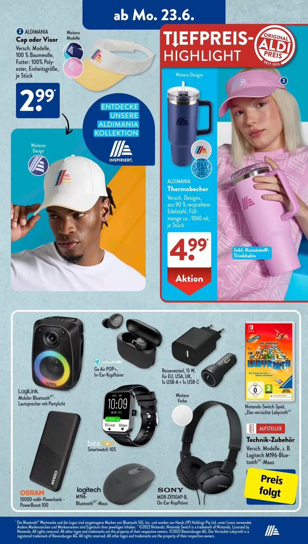 Aldi Süd Prospekt (ab 23.06.2025) zum Blättern - Seite 3