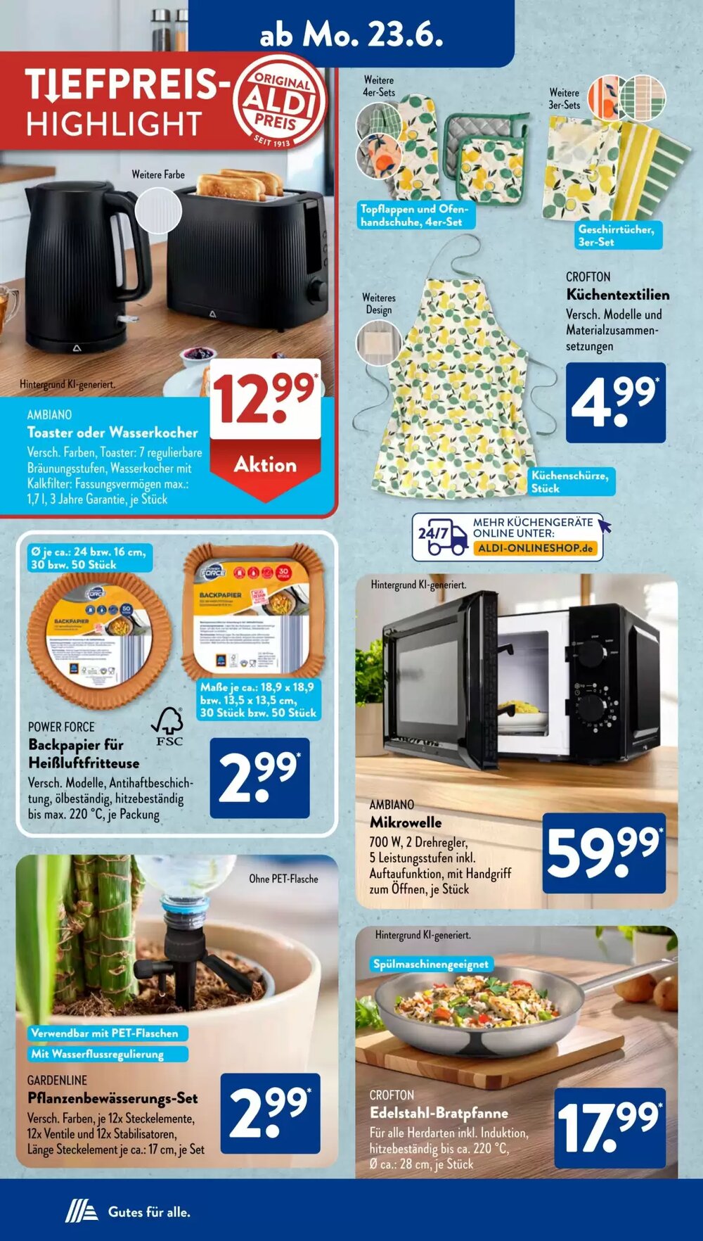 Aldi Süd Prospekt (ab 23.06.2025) zum Blättern - Seite 6