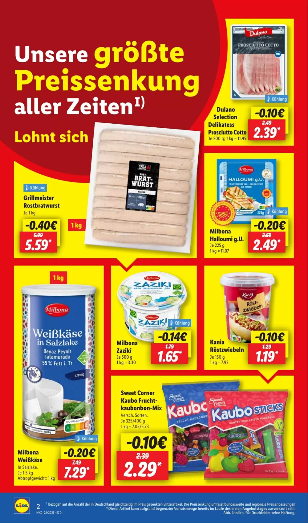 Lidl Prospekt (ab 23.06.2025) zum Blättern - Seite 2
