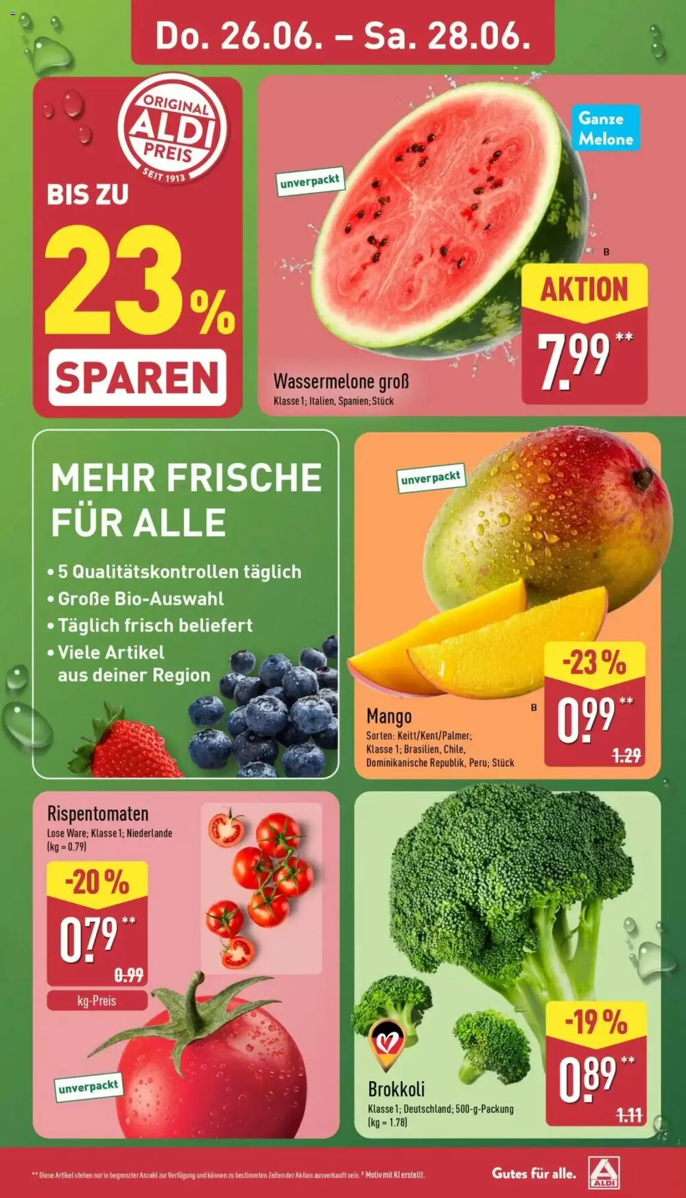 Aldi Nord Prospekt (ab 23.06.2025) zum Blättern - Seite 3
