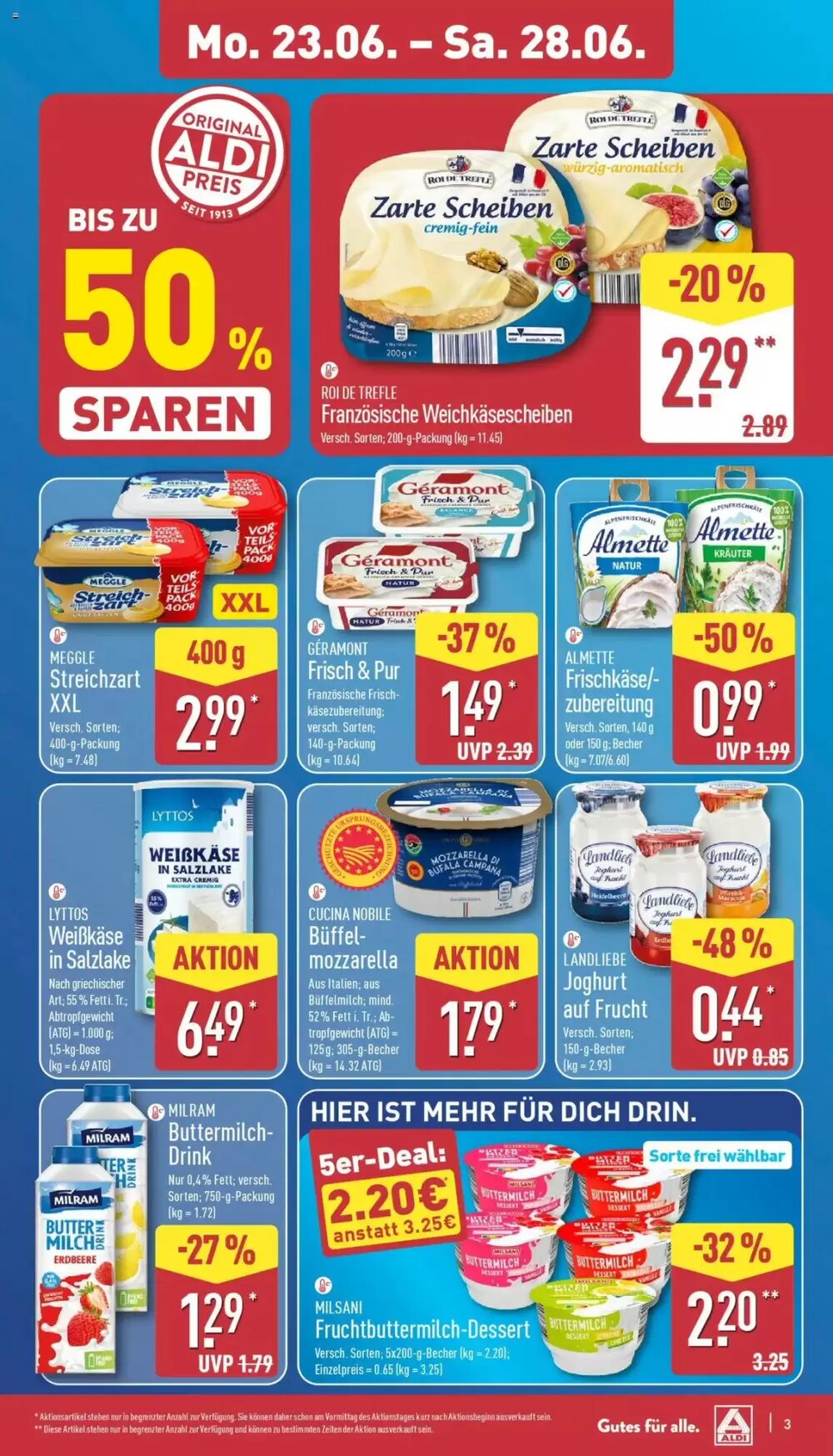 Aldi Nord Prospekt (ab 23.06.2025) zum Blättern - Seite 7