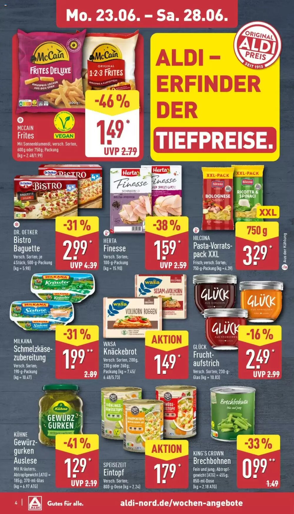 Aldi Nord Prospekt (ab 23.06.2025) zum Blättern - Seite 8