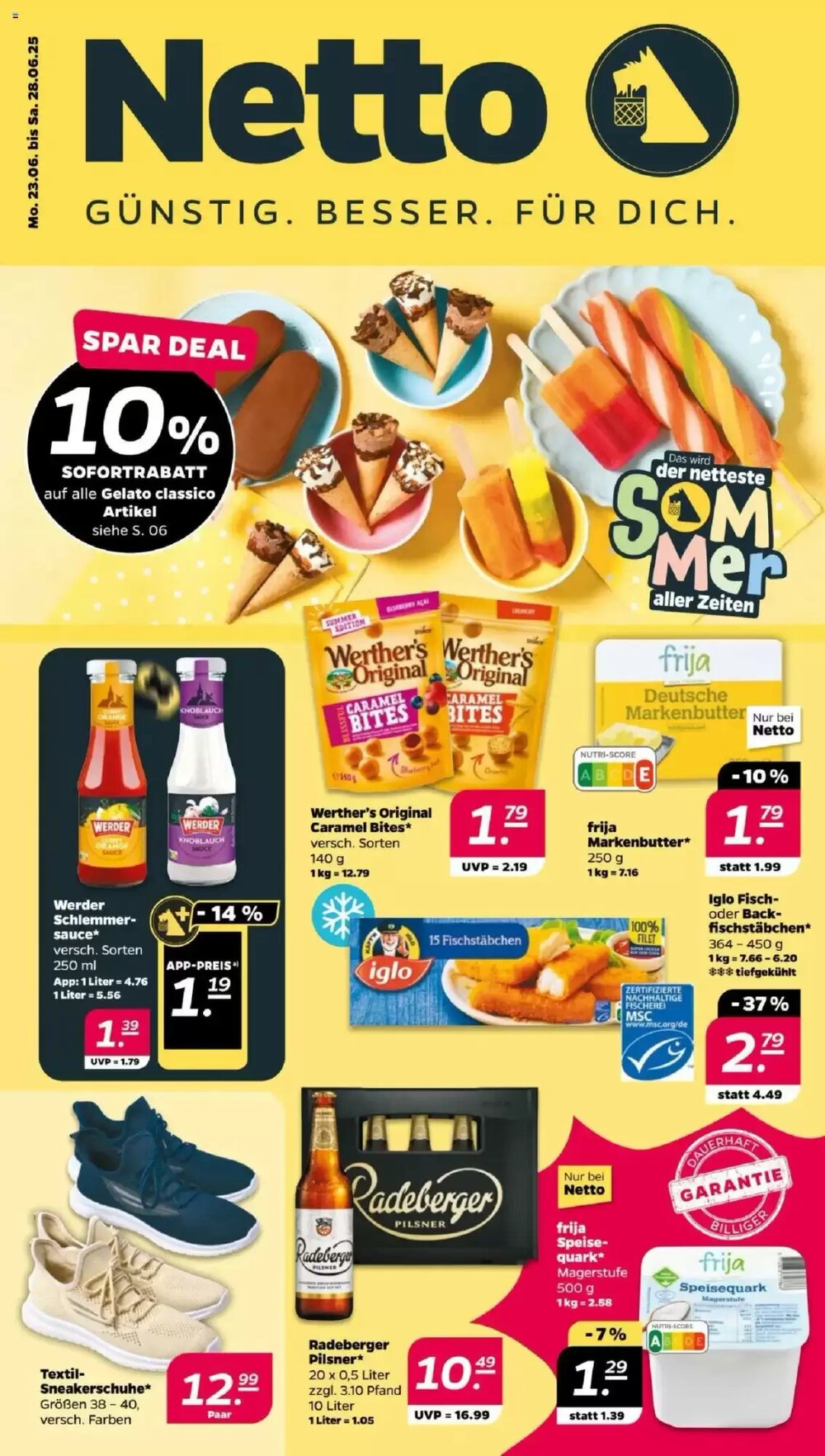 NETTO Prospekt (ab 23.06.2025) zum Blättern - Seite 1