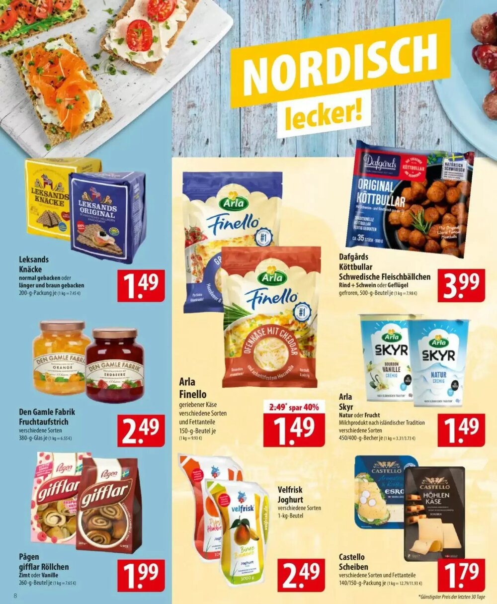 Famila Nord Ost Prospekt (ab 23.06.2025) zum Blättern - Seite 8