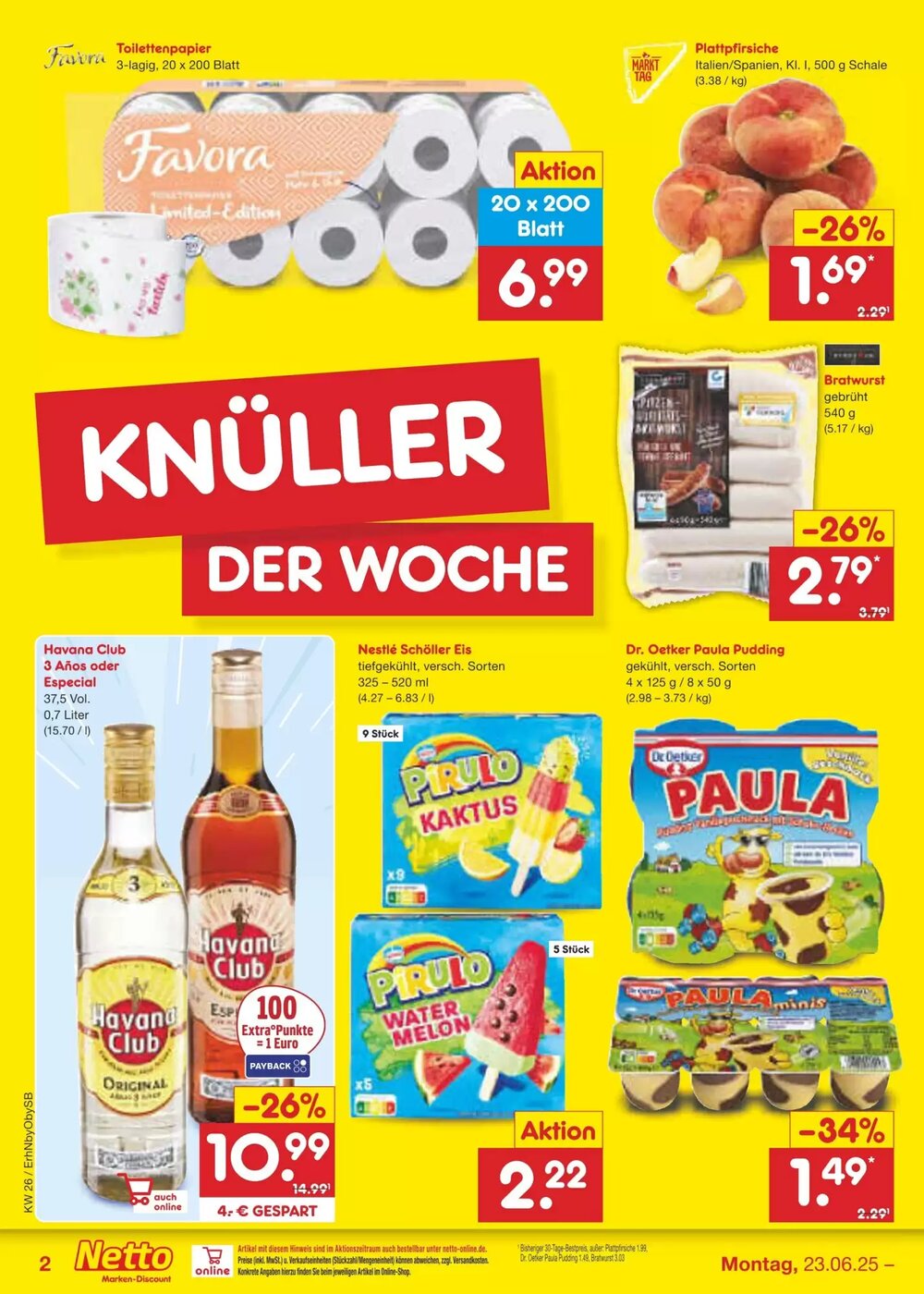 Netto Marken-Discount Prospekt (ab 23.06.2025) zum Blättern - Seite 2