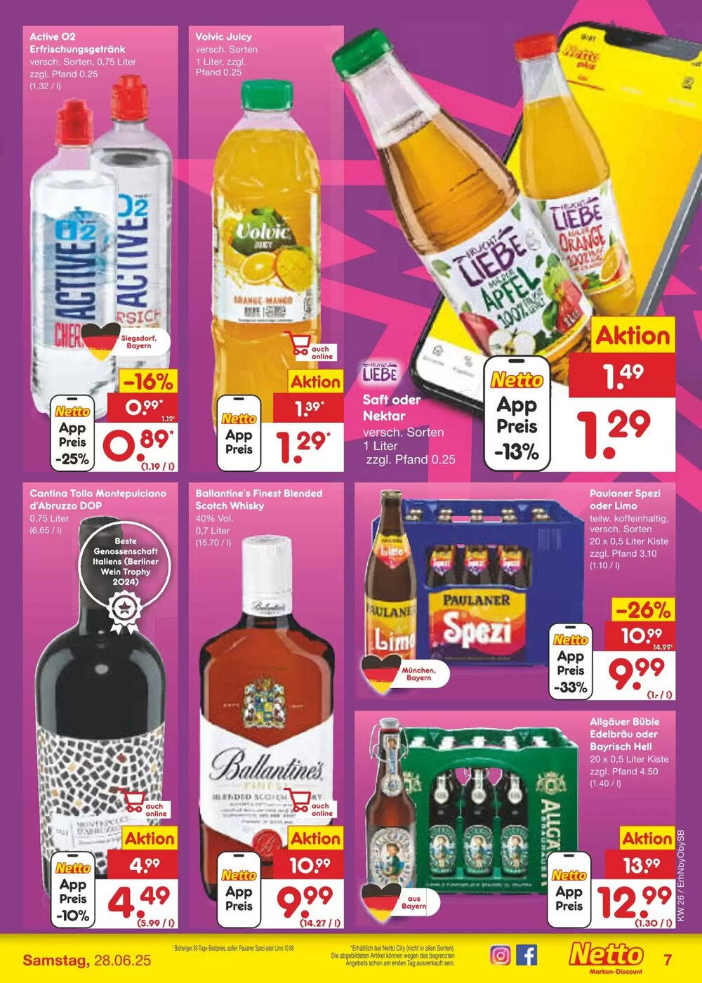 Netto Marken-Discount Prospekt (ab 23.06.2025) zum Blättern - Seite 7