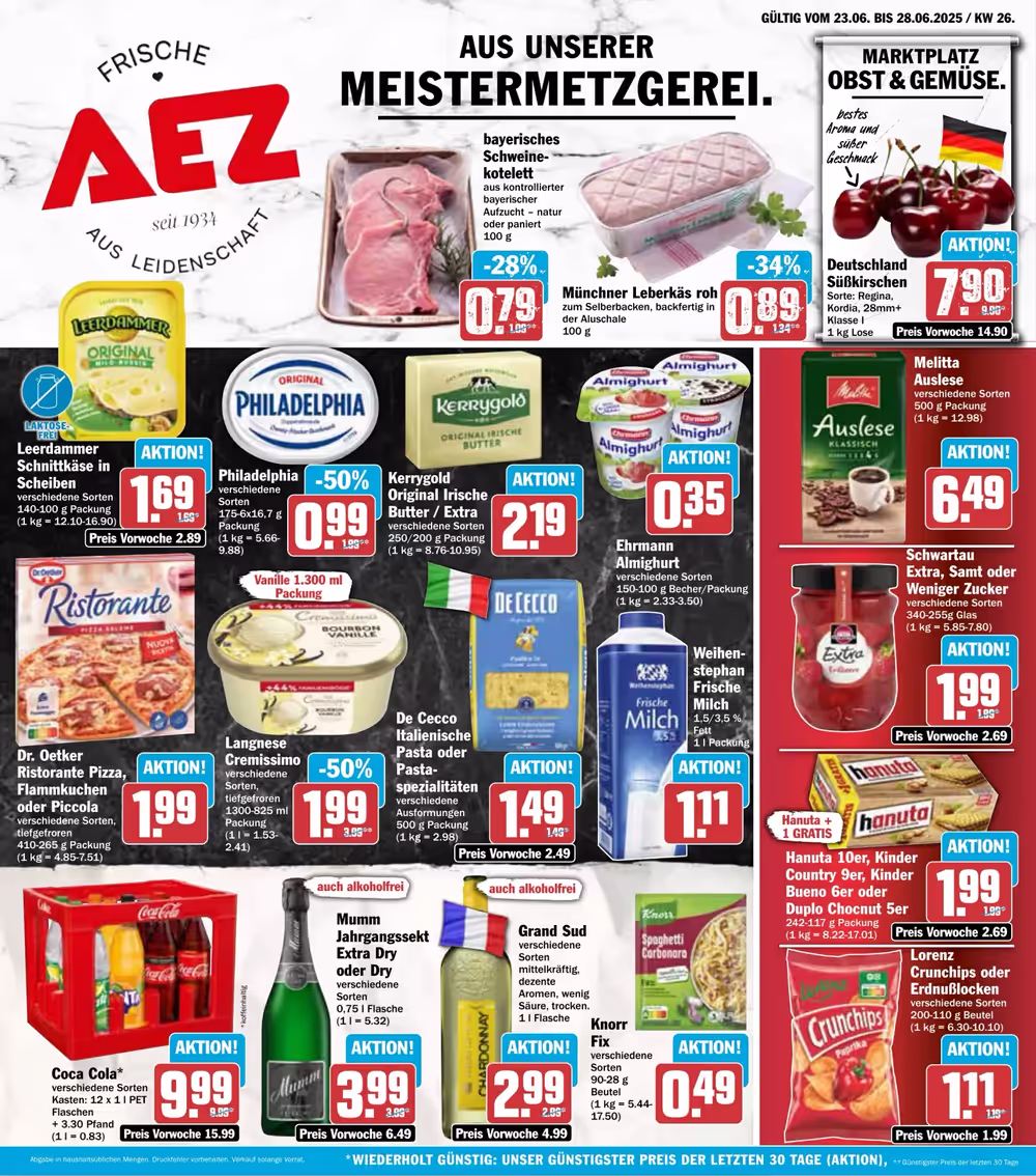 AEZ Prospekt (ab 23.06.2025) zum Blättern - Seite 1