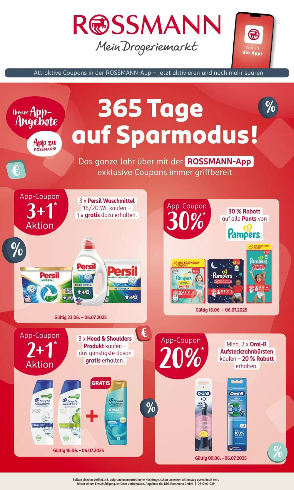 Rossmann Prospekt (ab 23.06.2025) zum Blättern - Seite 1