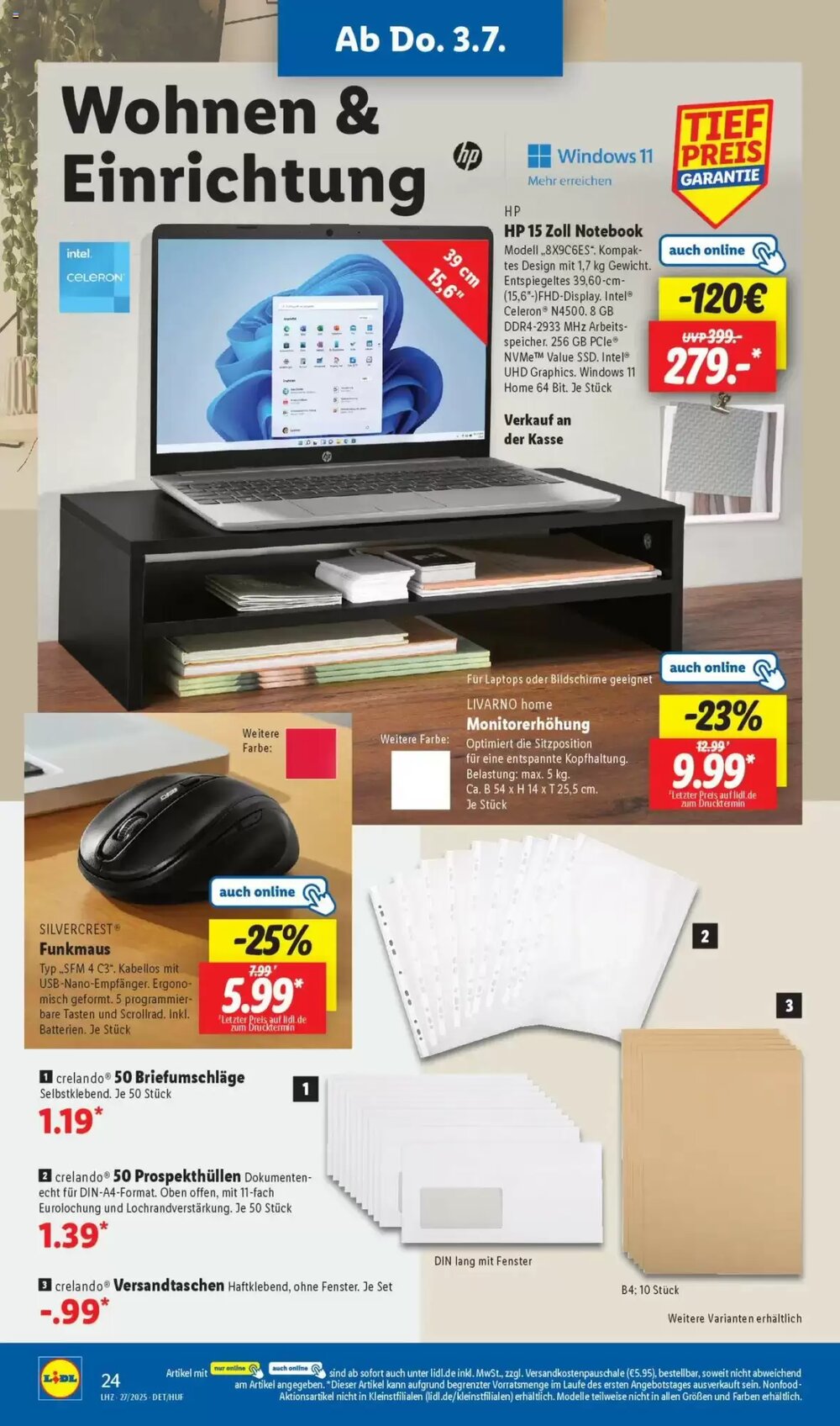 Lidl Prospekt (ab 30.06.2025) zum Blättern - Seite 12