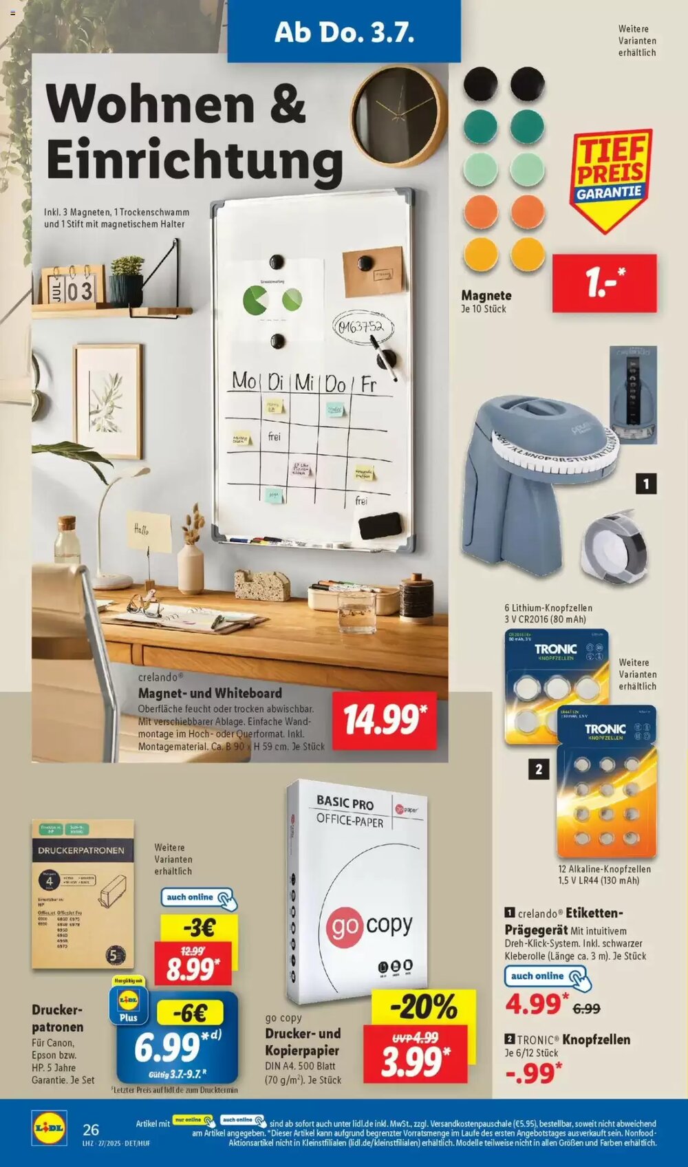 Lidl Prospekt (ab 30.06.2025) zum Blättern - Seite 14