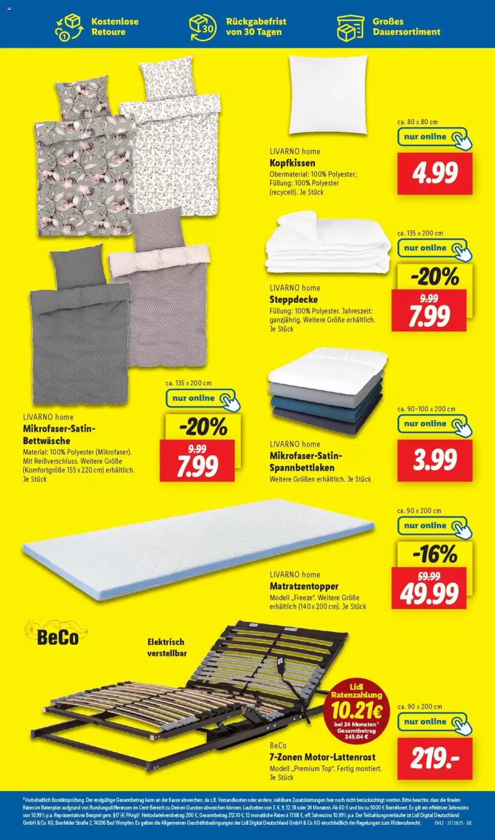 Lidl Prospekt (ab 30.06.2025) zum Blättern - Seite 25