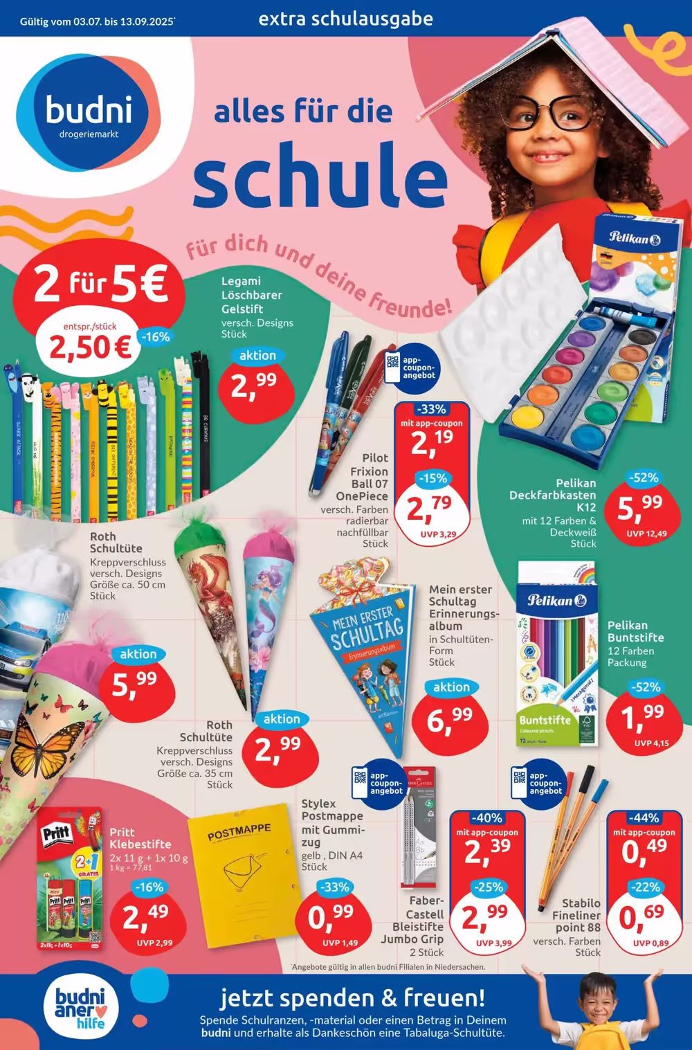 Budni Prospekt (ab 03.07.2025) zum Blättern - Seite 1