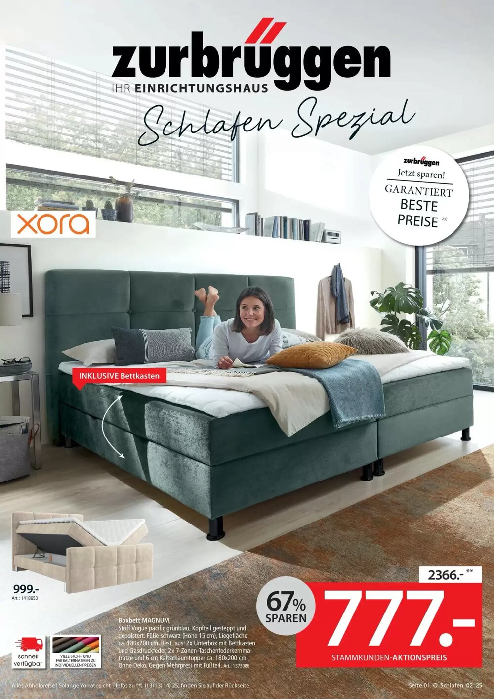 Zurbrüggen Prospekt (ab 15.07.2025) zum Blättern - Seite 1